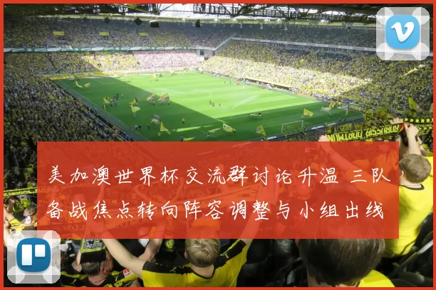 美加澳世界杯交流群讨论升温 三队备战焦点转向阵容调整与小组出线竞争